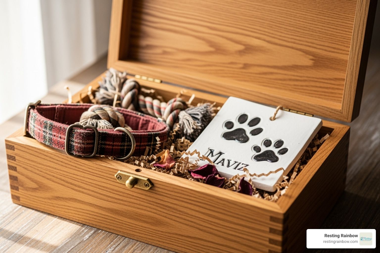 Des souvenirs précieux pour honorer votre chien