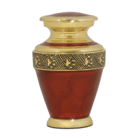 Deep Love Brass Pet Urn